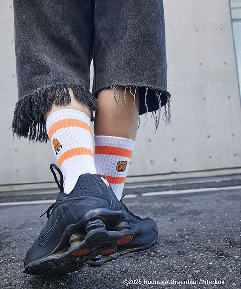 ABAHOUSE「【Parappa The Rapper×LAROUTE】パラッパ ラッパー /」|ソックス|