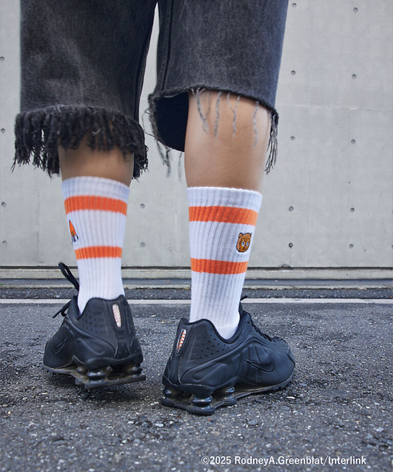 ABAHOUSE「【Parappa The Rapper×LAROUTE】パラッパ ラッパー /」|ソックス|