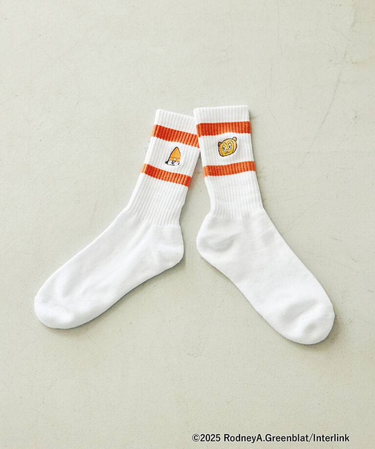 ABAHOUSE「【Parappa The Rapper×LAROUTE】パラッパ ラッパー /」|ソックス|