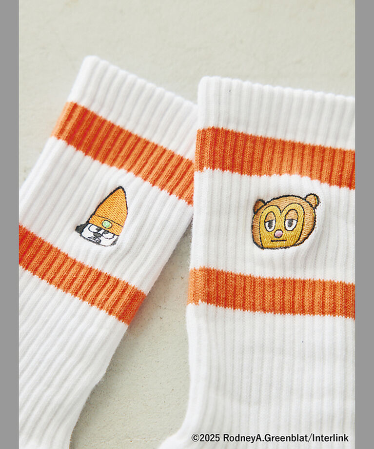 ABAHOUSE「【Parappa The Rapper×LAROUTE】パラッパ ラッパー /」|ソックス|