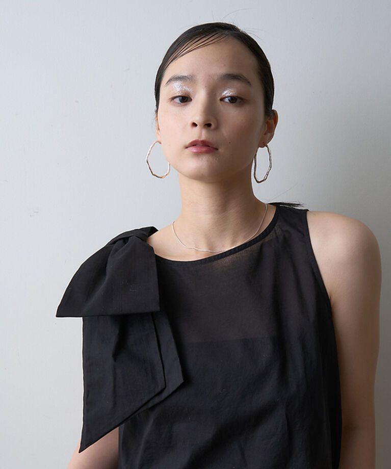 Rouge vif「【一部店舗限定】ショルダービッグリボンブラウス」|シャツ・ブラウス|