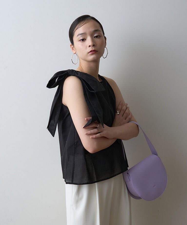 Rouge vif「【一部店舗限定】ショルダービッグリボンブラウス」|シャツ・ブラウス|