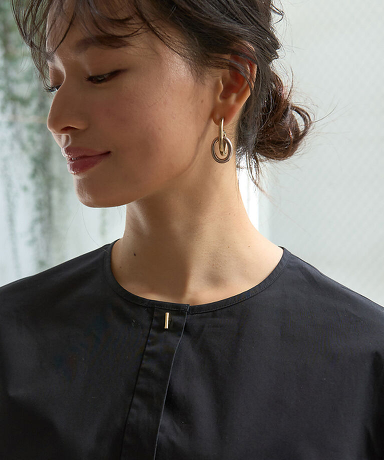 Rouge vif「スラッシュカフス・パフ袖ブラウス」|シャツ・ブラウス|