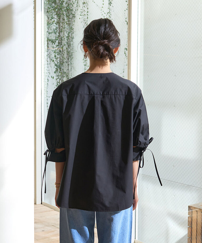 Rouge vif「スラッシュカフス・パフ袖ブラウス」|シャツ・ブラウス|