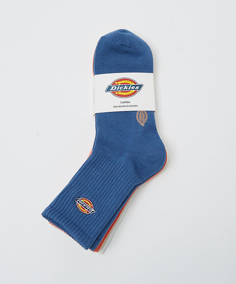 Rouge vif「【DICKIES/ディッキーズ】ソックス 3足セット / レディース / ワンポ」|ソックス|
