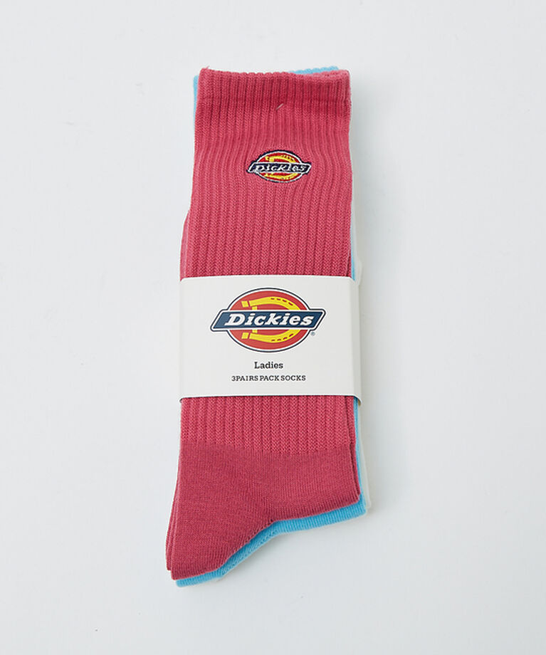 Rouge vif「【DICKIES/ディッキーズ】ソックス 3足セット / レディース / ワンポ」|ソックス|