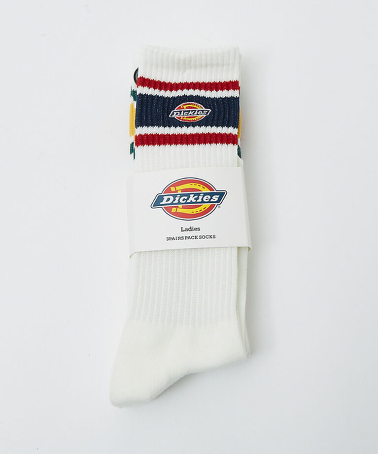 Rouge vif「【DICKIES/ディッキーズ】ソックス 3足セット / レディース / ワンポ」|ソックス|