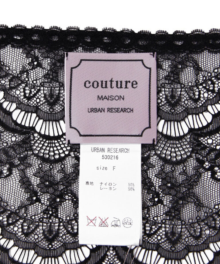 URBAN RESEARCH「UR COUTURE MAISON　3WAYレースショール」|ストール|