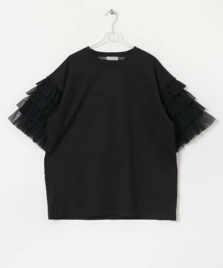 LAATO「LAATO organdy frill tee」|Tシャツ・カットソー|