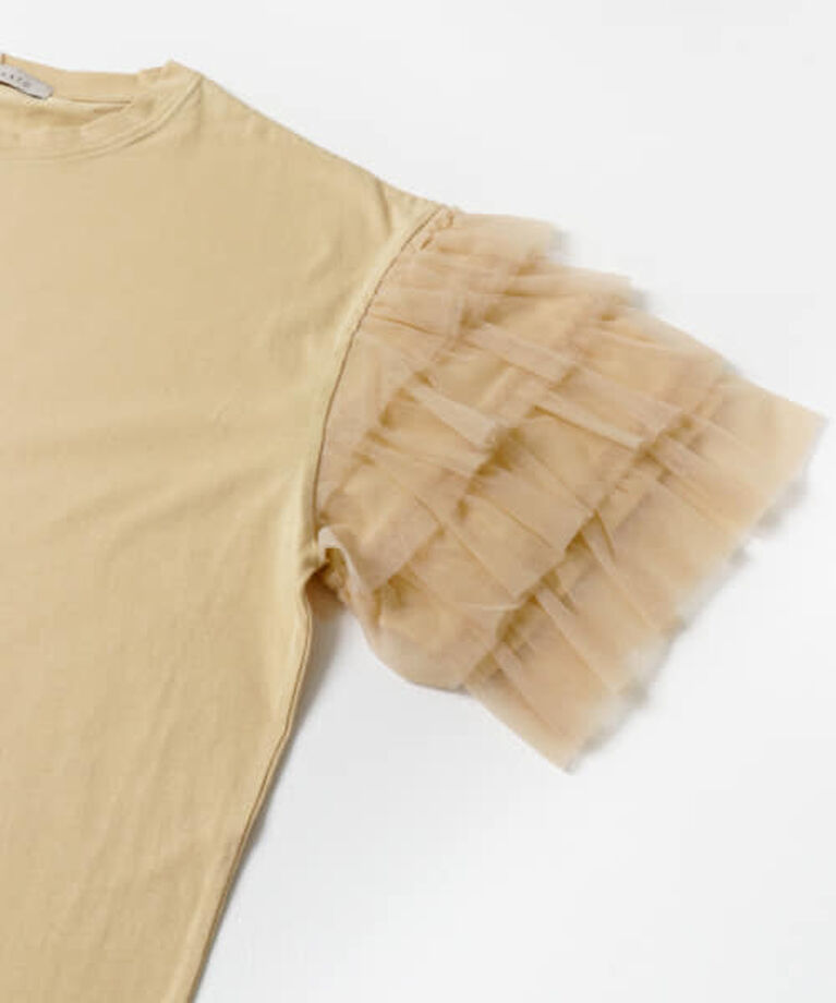 LAATO「LAATO organdy frill tee」|Tシャツ・カットソー|