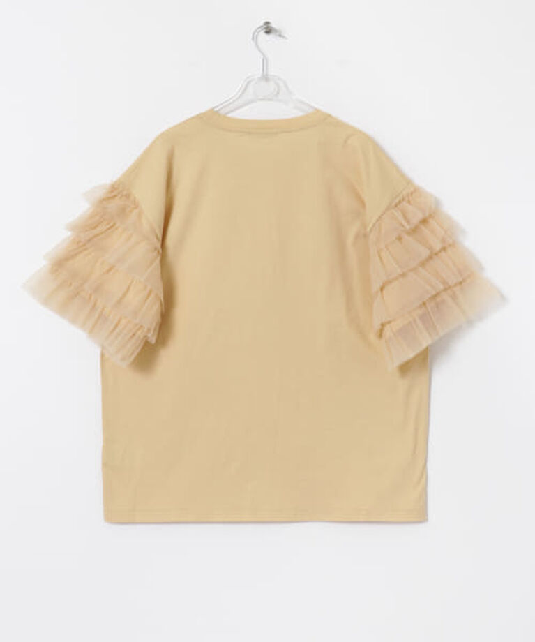 LAATO「LAATO organdy frill tee」|Tシャツ・カットソー|