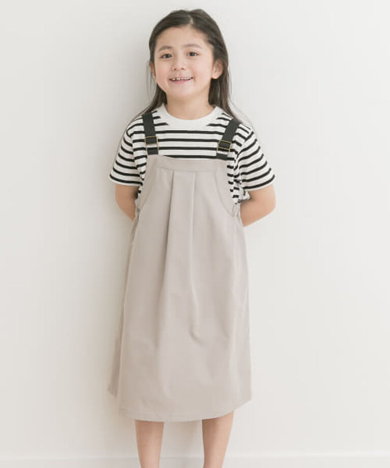  「DOORS 『親子リンク』add fabrics撥水ワンピース(KIDS)」|ワンピース|