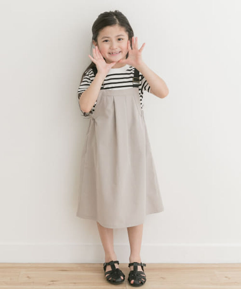  「DOORS 『親子リンク』add fabrics撥水ワンピース(KIDS)」|ワンピース|