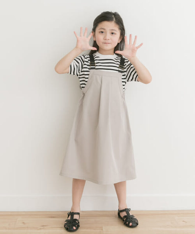  「DOORS 『親子リンク』add fabrics撥水ワンピース(KIDS)」|ワンピース|