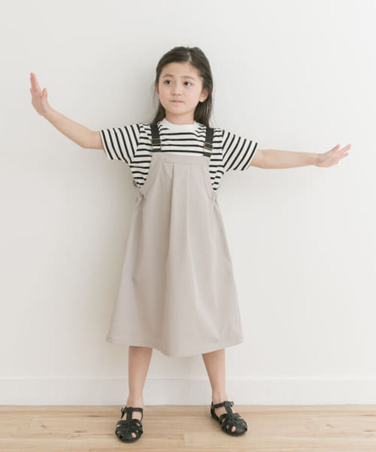  「DOORS 『親子リンク』add fabrics撥水ワンピース(KIDS)」|ワンピース|