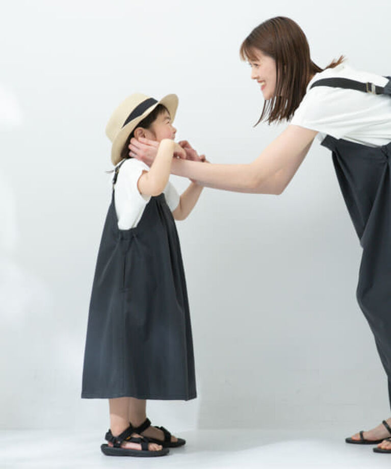  「DOORS 『親子リンク』add fabrics撥水ワンピース(KIDS)」|ワンピース|