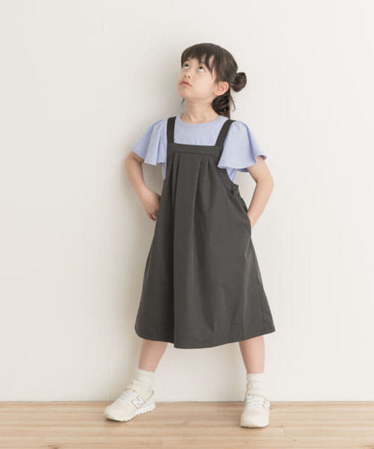  「DOORS 『親子リンク』add fabrics撥水ワンピース(KIDS)」|ワンピース|