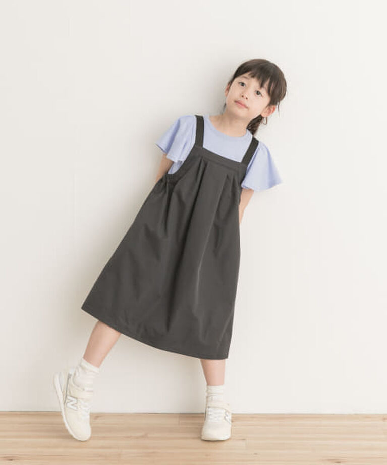  「DOORS 『親子リンク』add fabrics撥水ワンピース(KIDS)」|ワンピース|