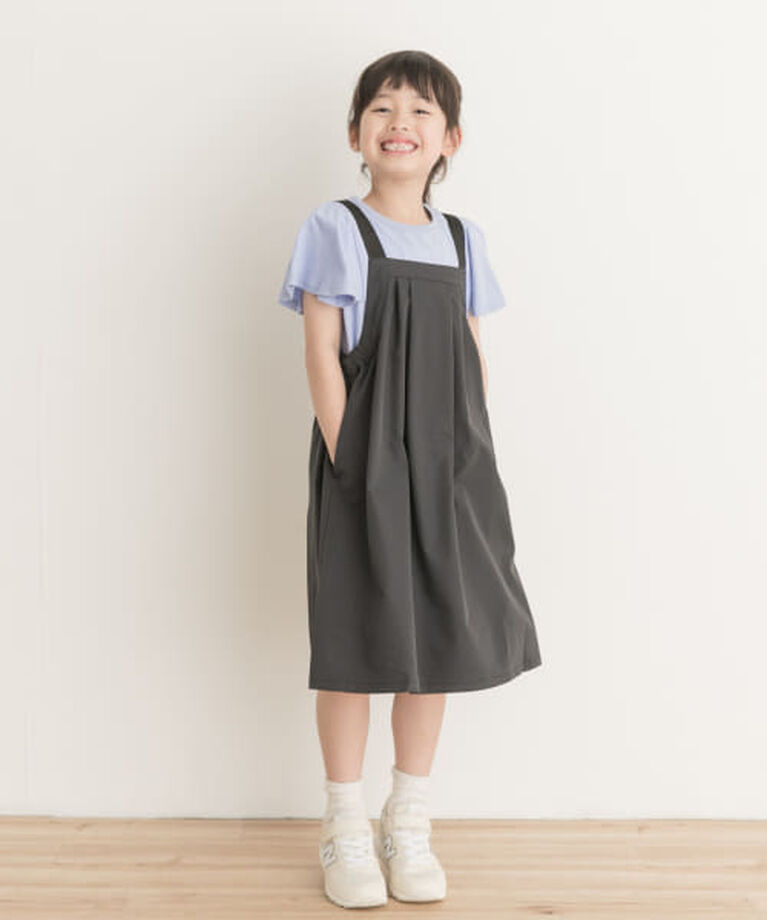  「DOORS 『親子リンク』add fabrics撥水ワンピース(KIDS)」|ワンピース|