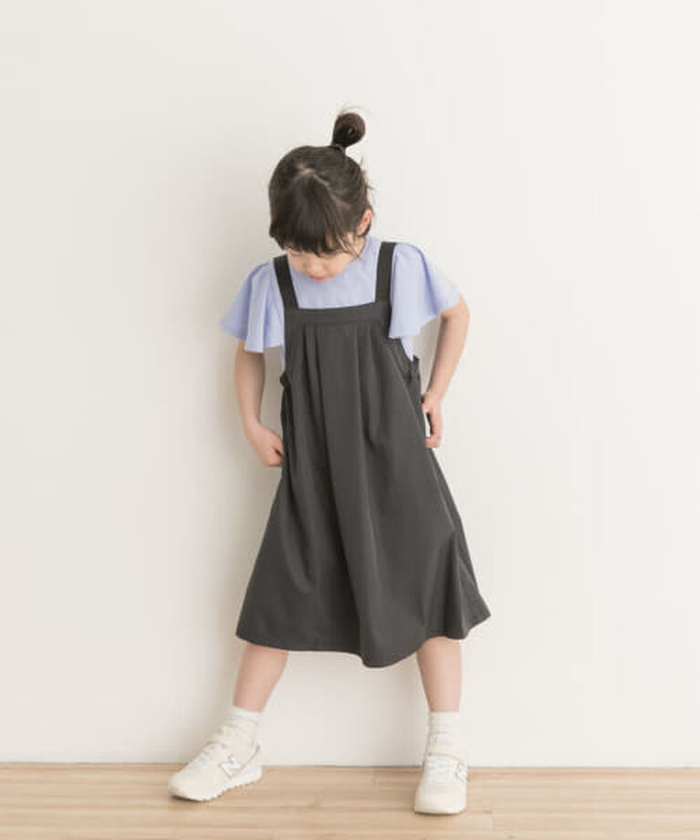  「DOORS 『親子リンク』add fabrics撥水ワンピース(KIDS)」|ワンピース|
