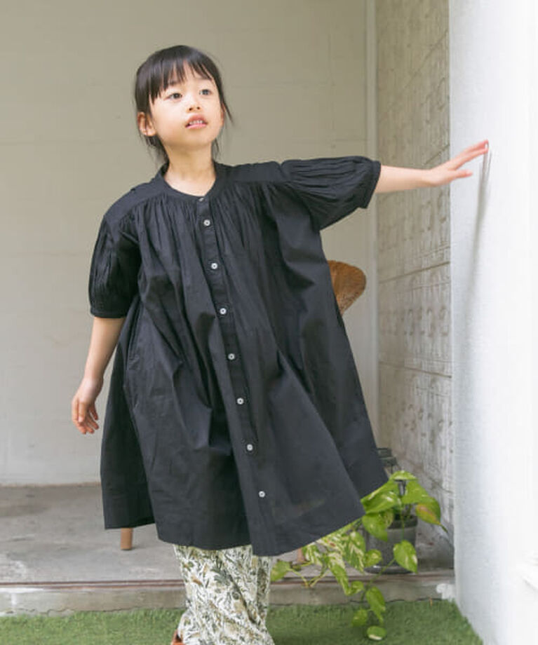  「DOORS 『親子リンク』コットンボイルギャザーワンピース(KIDS)」|ワンピース|