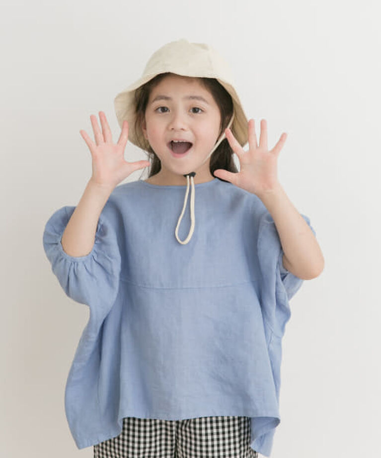  「DOORS 『親子リンク』リネンバルーンスリーブブラウス(KIDS)」|その他|