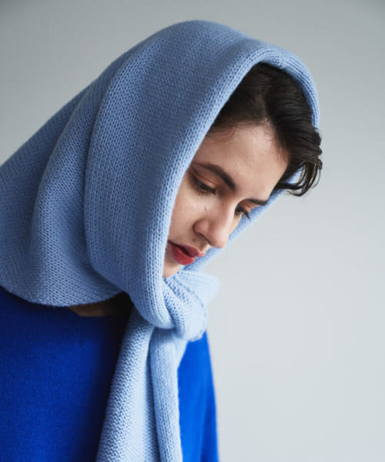 URBAN RESEARCH ROSSO「ROSSO STUART AUSTIN　Triangular Scarf」|マフラー|LTBLUE