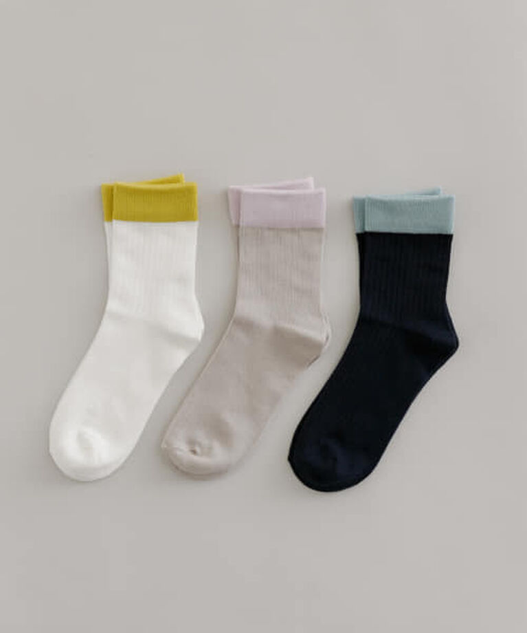 URBAN RESEARCH「UR 『UR TECH』バイカラーソックス」|ソックス|