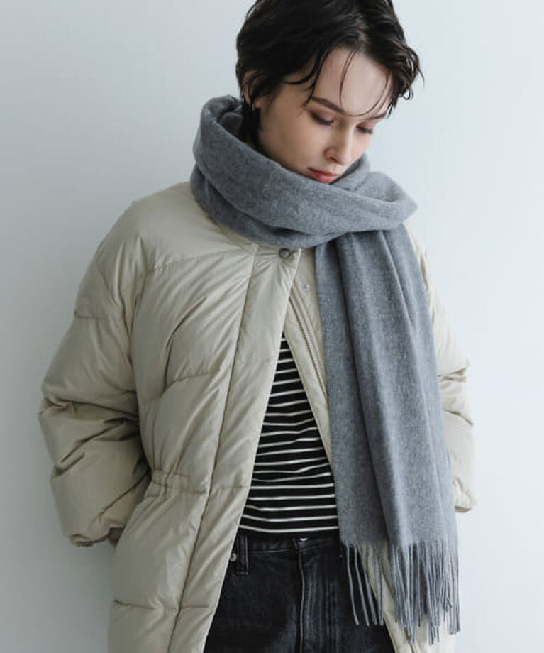 URBAN RESEARCH「UR カシミヤストール」|ストール|GRAY
