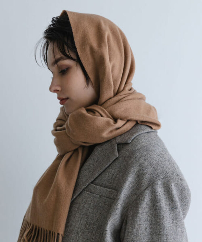 URBAN RESEARCH「UR カシミヤストール」|ストール|CAMEL