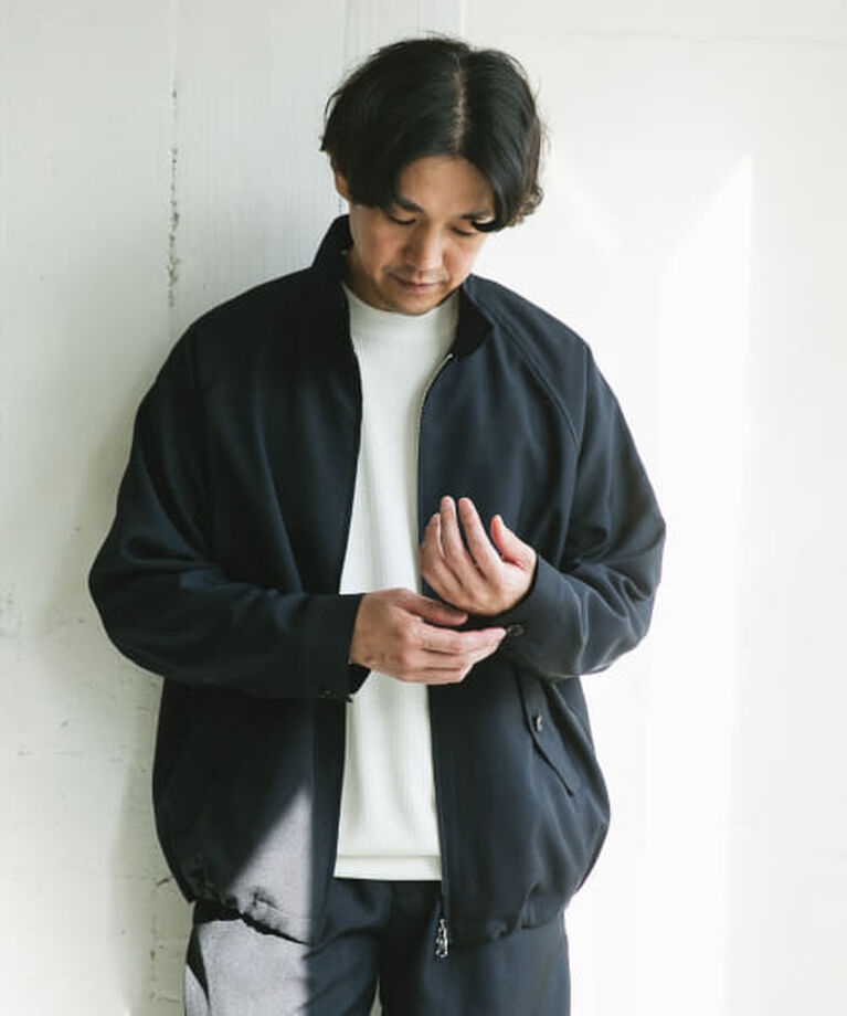 URBAN RESEARCH DOORS「DOORS 『吸水速乾』セオアルファドライビングジャケット」|ブルゾン・スタジャン|