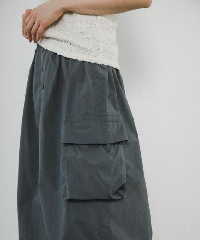 URBAN RESEARCH DOORS「DOORS 『別注』Snow Peak Apparel×DOORS　Nylon Tussah Skirt」|スカート|