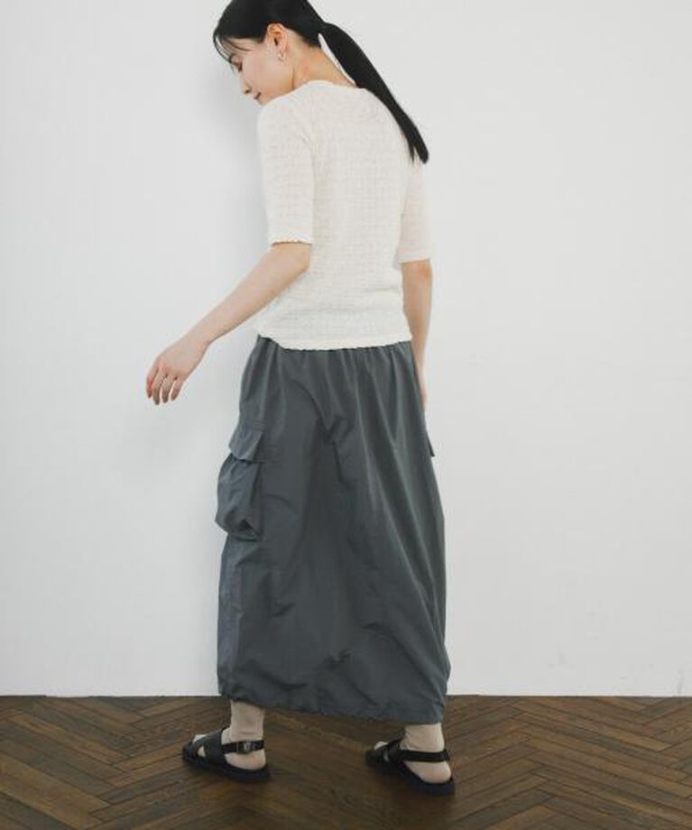URBAN RESEARCH DOORS「DOORS 『別注』Snow Peak Apparel×DOORS　Nylon Tussah Skirt」|スカート|