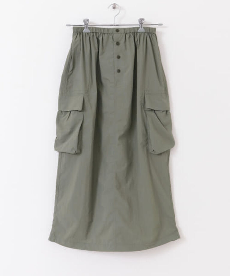 URBAN RESEARCH DOORS「DOORS 『別注』Snow Peak Apparel×DOORS　Nylon Tussah Skirt」|スカート|