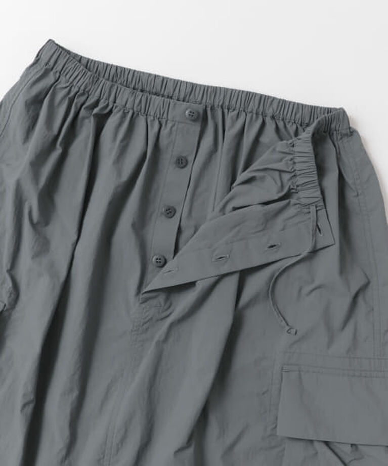 URBAN RESEARCH DOORS「DOORS 『別注』Snow Peak Apparel×DOORS　Nylon Tussah Skirt」|スカート|