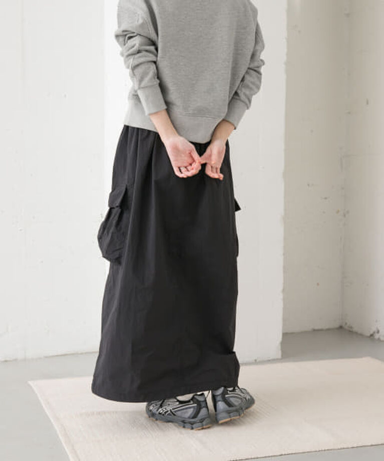 URBAN RESEARCH DOORS「DOORS 『別注』Snow Peak Apparel×DOORS　Nylon Tussah Skirt」|スカート|