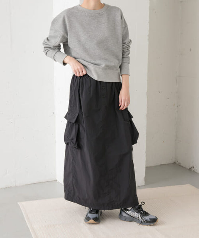 URBAN RESEARCH DOORS「DOORS 『別注』Snow Peak Apparel×DOORS　Nylon Tussah Skirt」|スカート|