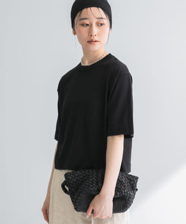 URBAN RESEARCH「UR new basic　ハイゲージニットTシャツ」|Tシャツ・カットソー|