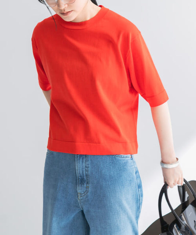 URBAN RESEARCH「UR new basic　ハイゲージニットTシャツ」|Tシャツ・カットソー|