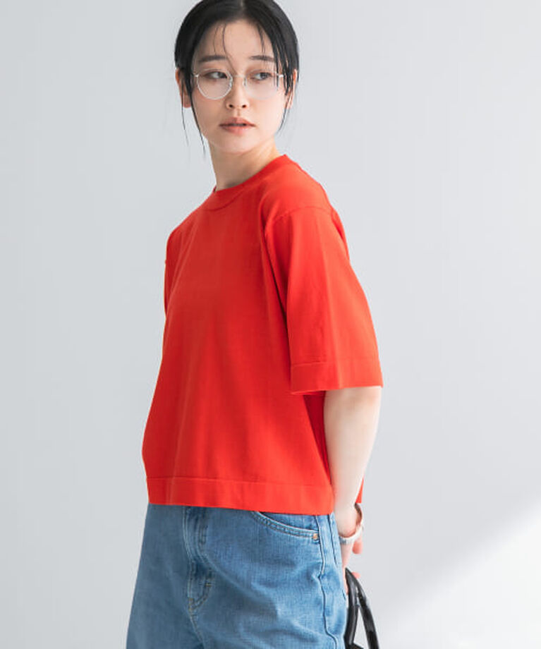 URBAN RESEARCH「UR new basic　ハイゲージニットTシャツ」|Tシャツ・カットソー|