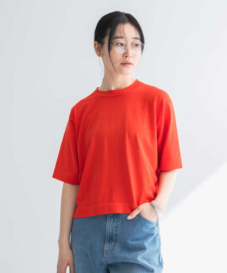 URBAN RESEARCH「UR new basic　ハイゲージニットTシャツ」|Tシャツ・カットソー|
