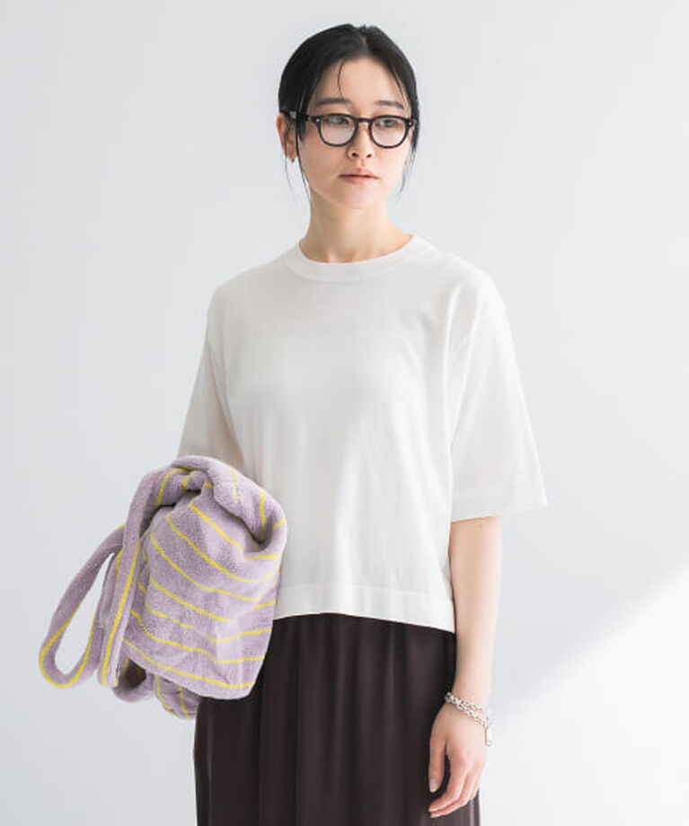 URBAN RESEARCH「UR new basic　ハイゲージニットTシャツ」|Tシャツ・カットソー|