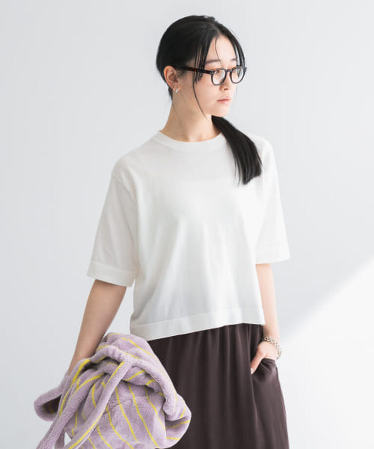 URBAN RESEARCH「UR new basic　ハイゲージニットTシャツ」|Tシャツ・カットソー|