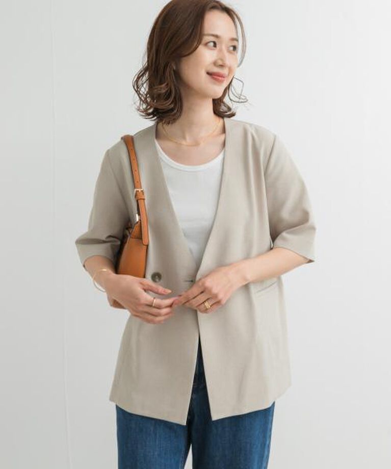 URBAN RESEARCH DOORS「DOORS 『UR TECH DRYLUXE』ハーフスリーブジャケット」|その他|