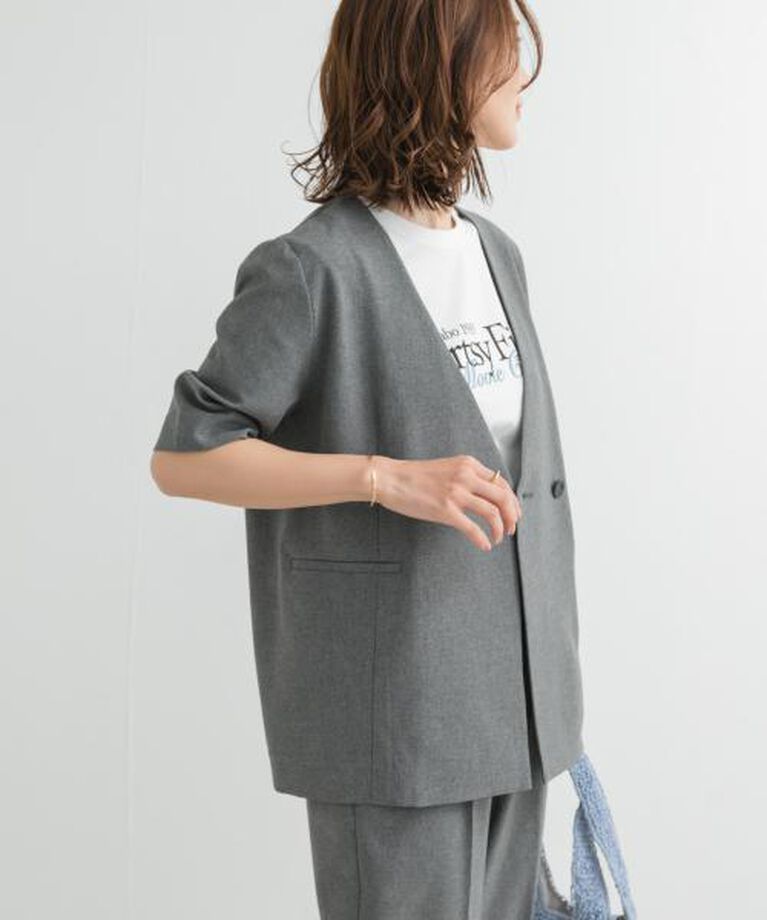 URBAN RESEARCH DOORS「DOORS 『UR TECH DRYLUXE』ハーフスリーブジャケット」|その他|