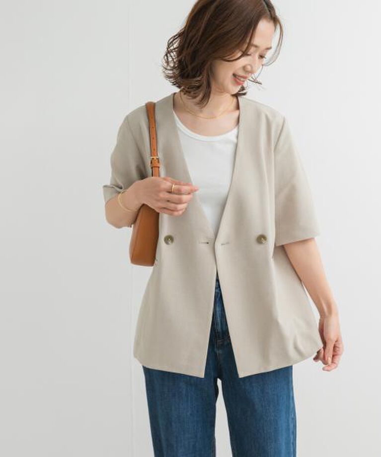URBAN RESEARCH DOORS「DOORS 『UR TECH DRYLUXE』ハーフスリーブジャケット」|その他|