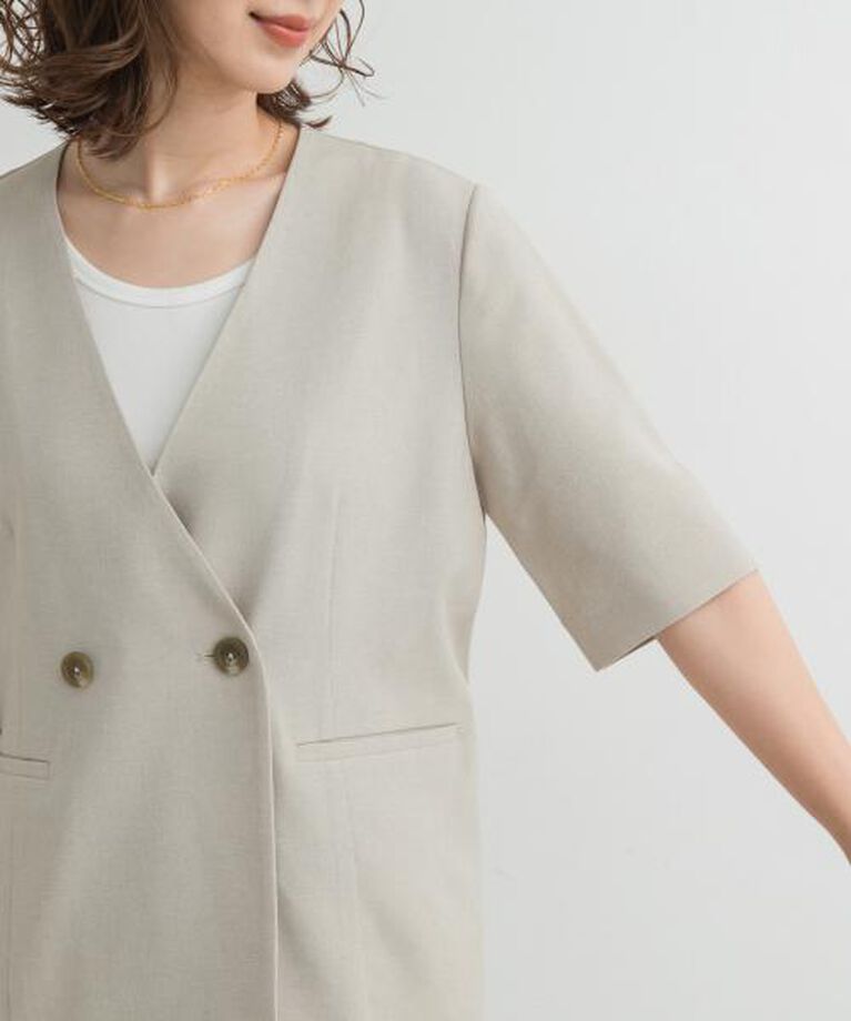 URBAN RESEARCH DOORS「DOORS 『UR TECH DRYLUXE』ハーフスリーブジャケット」|その他|