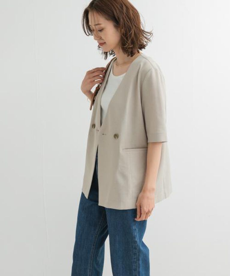 URBAN RESEARCH DOORS「DOORS 『UR TECH DRYLUXE』ハーフスリーブジャケット」|その他|