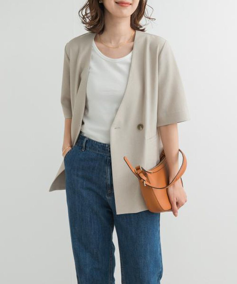 URBAN RESEARCH DOORS「DOORS 『UR TECH DRYLUXE』ハーフスリーブジャケット」|その他|