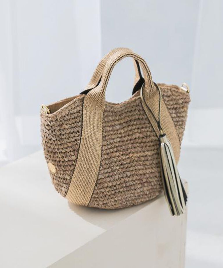 URBAN RESEARCH ROSSO「ROSSO VIOLAd’ORO　ラフィア2WAYバッグ」|かごバッグ|